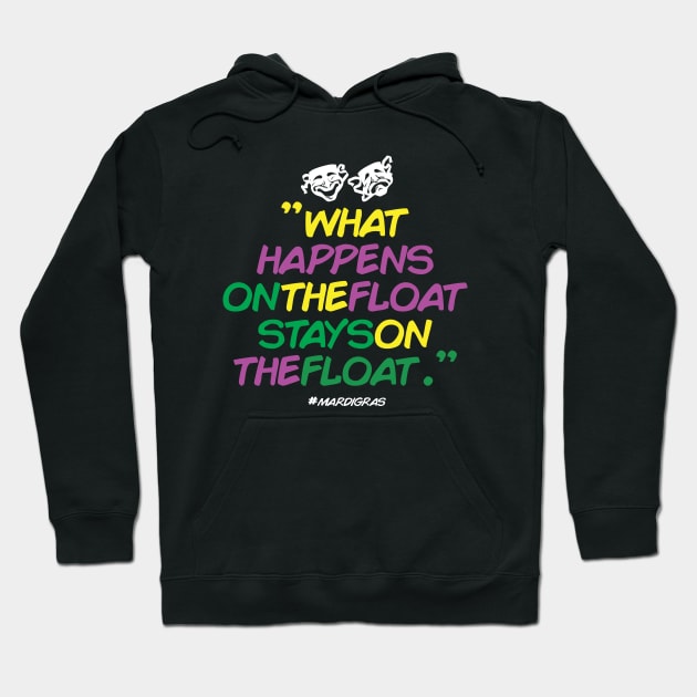 Funny Mardi Gras Hoodie by Sayang Anak